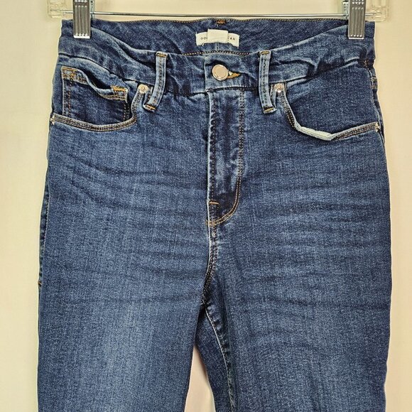 Good American Good Legs Shadow Pocket High Waist Skinny Jean 4/27 GLSPBD873T - Picture 4 of 12